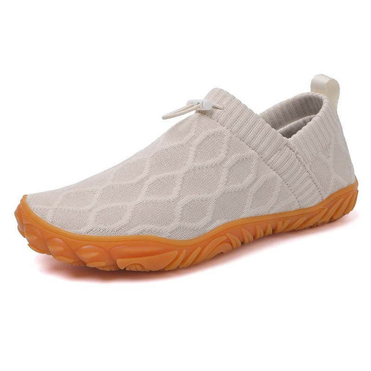 Atmungsaktive, Fliegende, Gewebte Sportschuhe Für Outdoor-Laufübungen, Schweißabsorbierende Barfußschuhe (Unisex)