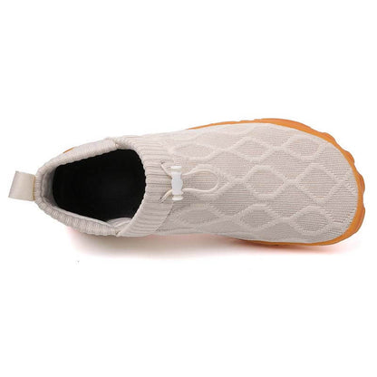 Atmungsaktive, Fliegende, Gewebte Sportschuhe Für Outdoor-Laufübungen, Schweißabsorbierende Barfußschuhe (Unisex)