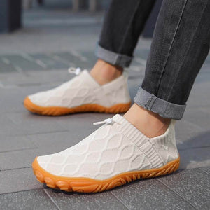 Atmungsaktive, Fliegende, Gewebte Sportschuhe Für Outdoor-Laufübungen, Schweißabsorbierende Barfußschuhe (Unisex)