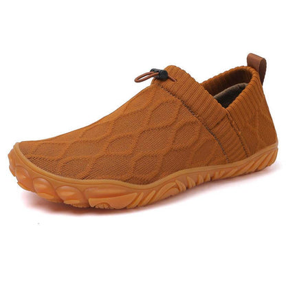 Atmungsaktive, Fliegende, Gewebte Sportschuhe Für Outdoor-Laufübungen, Schweißabsorbierende Barfußschuhe (Unisex)