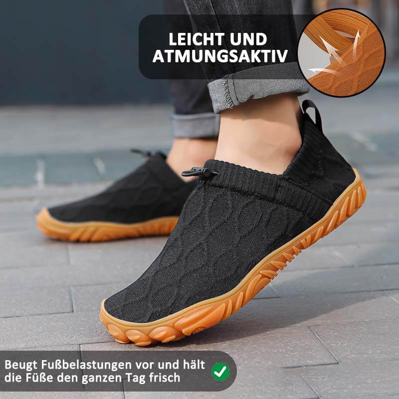 Atmungsaktive, Fliegende, Gewebte Sportschuhe Für Outdoor-Laufübungen, Schweißabsorbierende Barfußschuhe (Unisex)