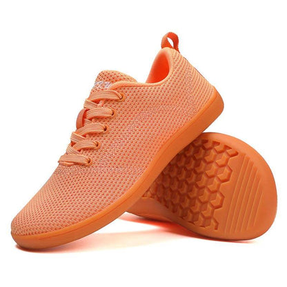 Barfußschuhe Mit Breiter Spitze, Fliegende, Gewebte Freizeitschuhe Mit Weicher Sohle, Wanderschuhe (Unisex)
