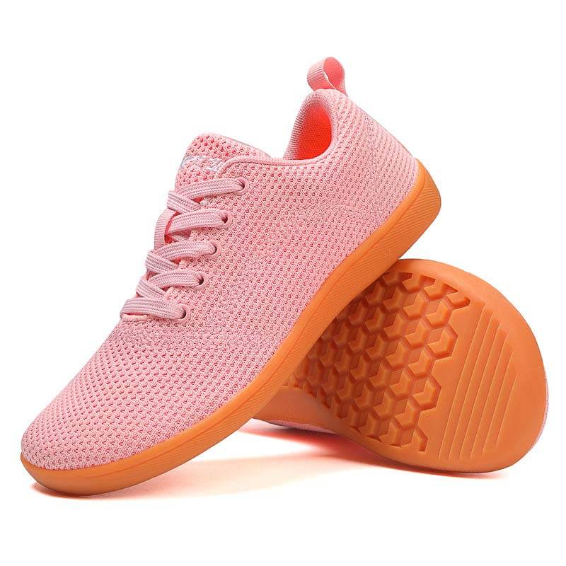 Barfußschuhe Mit Breiter Spitze, Fliegende, Gewebte Freizeitschuhe Mit Weicher Sohle, Wanderschuhe (Unisex)