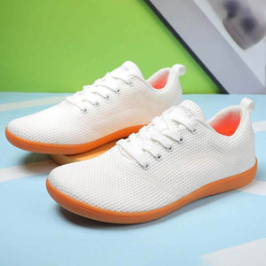 Barfußschuhe Mit Breiter Spitze, Fliegende, Gewebte Freizeitschuhe Mit Weicher Sohle, Wanderschuhe (Unisex)