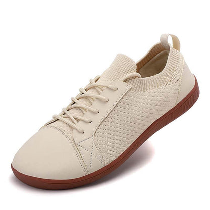 Weite Zehenpartie, Große Größe, Bequeme Sportschuhe, Outdoor-Freizeit, Fliegende, Gewebte, Leichte Barfußschuhe Mit Breitem Leisten (Unisex)