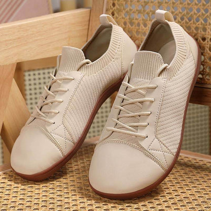Weite Zehenpartie, Große Größe, Bequeme Sportschuhe, Outdoor-Freizeit, Fliegende, Gewebte, Leichte Barfußschuhe Mit Breitem Leisten (Unisex)