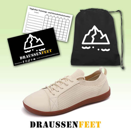 Weite Zehenpartie, Große Größe, Bequeme Sportschuhe, Outdoor-Freizeit, Fliegende, Gewebte, Leichte Barfußschuhe Mit Breitem Leisten (Unisex)