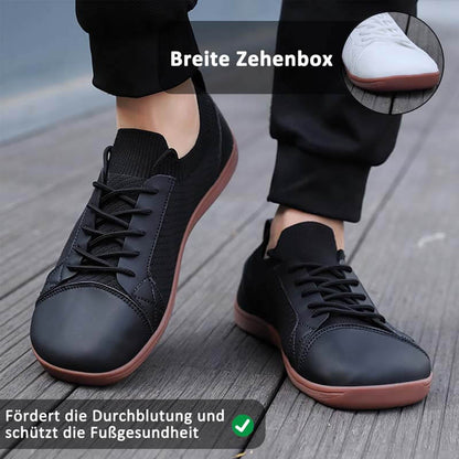 Weite Zehenpartie, Große Größe, Bequeme Sportschuhe, Outdoor-Freizeit, Fliegende, Gewebte, Leichte Barfußschuhe Mit Breitem Leisten (Unisex)