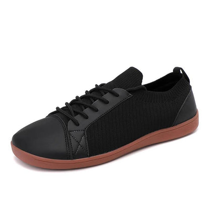 Weite Zehenpartie, Große Größe, Bequeme Sportschuhe, Outdoor-Freizeit, Fliegende, Gewebte, Leichte Barfußschuhe Mit Breitem Leisten (Unisex)