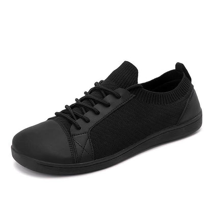 Weite Zehenpartie, Große Größe, Bequeme Sportschuhe, Outdoor-Freizeit, Fliegende, Gewebte, Leichte Barfußschuhe Mit Breitem Leisten (Unisex)