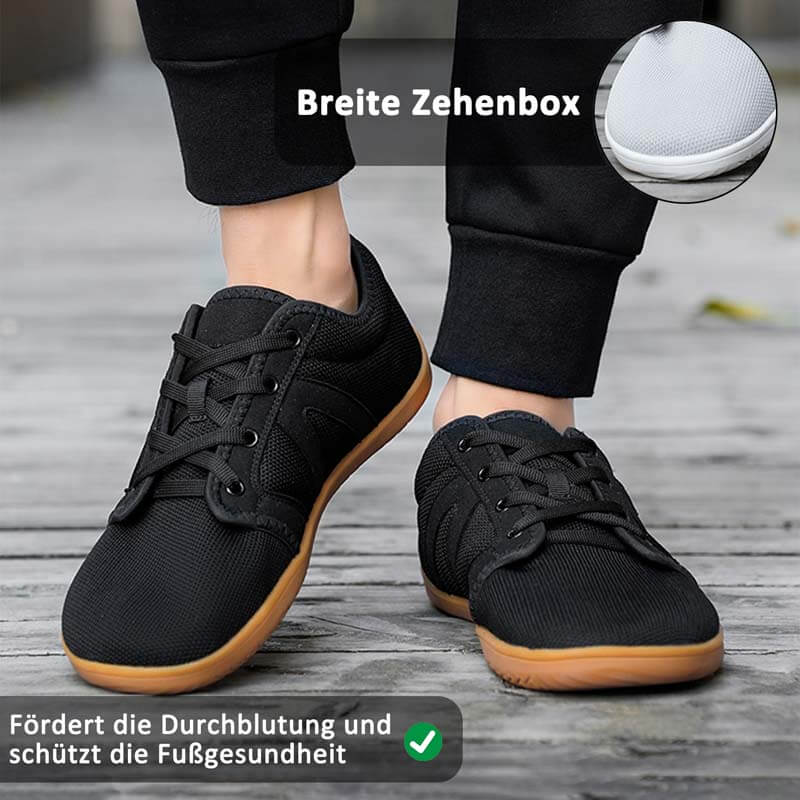 Laufschuhe Mit Breiter Zehenpartie, Sportschuhe Mit Weicher Sohle, Barfußschuhe, Freizeitschuhe, Fliegenschuhe, Gewebtes, Atmungsaktives Mesh, Wanderschuhe (Unisex)