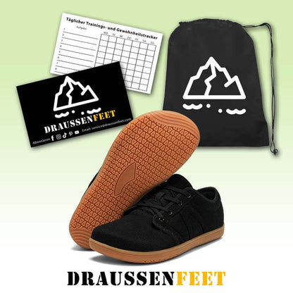 Laufschuhe Mit Breiter Zehenpartie, Sportschuhe Mit Weicher Sohle, Barfußschuhe, Freizeitschuhe, Fliegenschuhe, Gewebtes, Atmungsaktives Mesh, Wanderschuhe (Unisex)