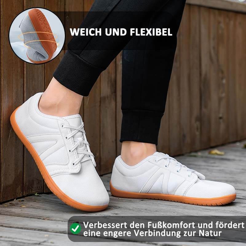 Laufschuhe Mit Breiter Zehenpartie, Sportschuhe Mit Weicher Sohle, Barfußschuhe, Freizeitschuhe, Fliegenschuhe, Gewebtes, Atmungsaktives Mesh, Wanderschuhe (Unisex)
