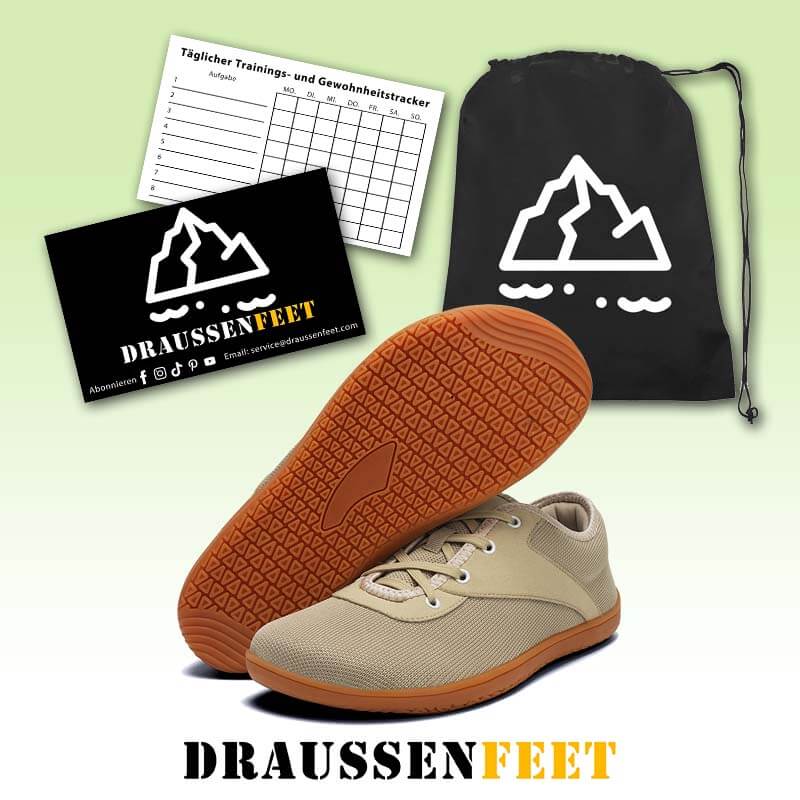 Barfußschuhe Minimalistische Trainings-Fitnessschuhe, Breite Zehenpartie, Barfuß, Weich, Atmungsaktiv, Rutschfest, Sportschuhe, Wanderschuhe (Unisex)
