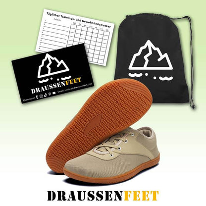 Barfußschuhe Minimalistische Trainings-Fitnessschuhe, Breite Zehenpartie, Barfuß, Weich, Atmungsaktiv, Rutschfest, Sportschuhe, Wanderschuhe (Unisex)