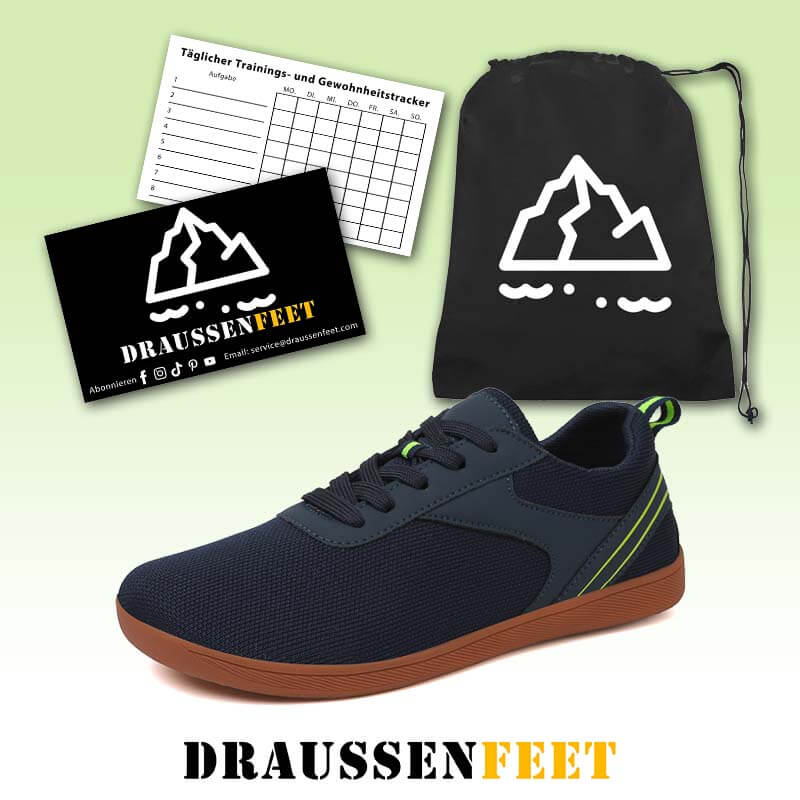 Barfußschuhe Minimalistische Lässige, Bequeme Laufschuhe, Atmungsaktiv, Weiche Sohle, Fliegende, Gewebte Sportschuhe Für Plattfüße (Unisex)