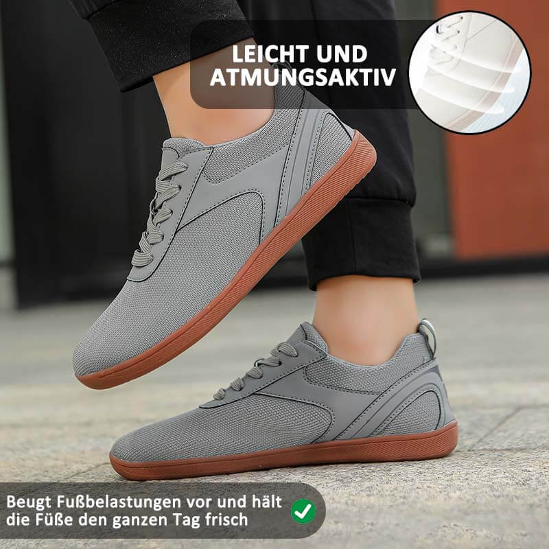 Barfußschuhe Minimalistische Lässige, Bequeme Laufschuhe, Atmungsaktiv, Weiche Sohle, Fliegende, Gewebte Sportschuhe Für Plattfüße (Unisex)