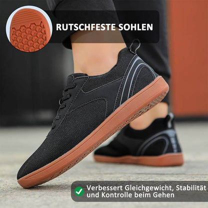 Barfußschuhe Minimalistische Lässige, Bequeme Laufschuhe, Atmungsaktiv, Weiche Sohle, Fliegende, Gewebte Sportschuhe Für Plattfüße (Unisex)
