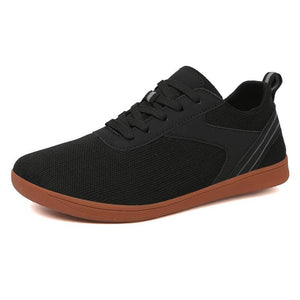 Barfußschuhe Minimalistische Lässige, Bequeme Laufschuhe, Atmungsaktiv, Weiche Sohle, Fliegende, Gewebte Sportschuhe Für Plattfüße (Unisex)