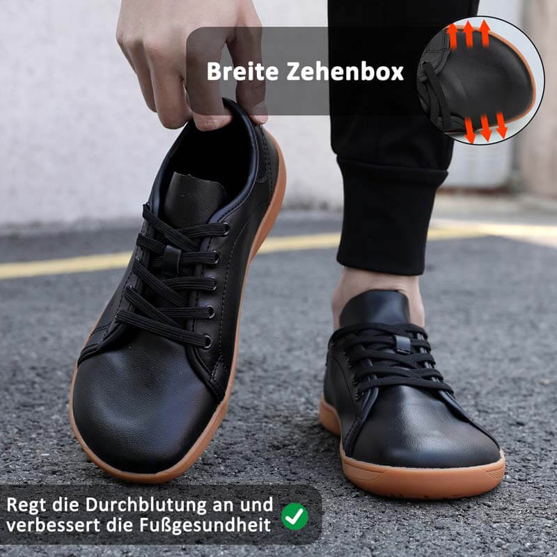 Barfußschuhe Mit Breiter Zehenpartie, Bequeme, Weiche Sohle, Atmungsaktiv, Lässiges Wanderschuhwerk (Unisex)