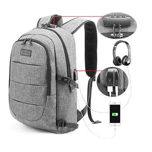 Diebstahlsicherer wasserdichter Business-Computerrucksack mit großer Kapazität