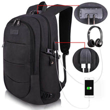Lade das Bild in den Galerie-Viewer, Diebstahlsicherer wasserdichter Business-Computerrucksack mit großer Kapazität
