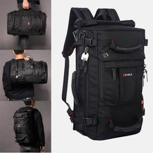 Lade das Bild in den Galerie-Viewer, Männer Multi-Carry Large Capacity Travel Outdoor Multifunktions-15,6-Zoll-Laptoptasche Travel Bag Backpack
