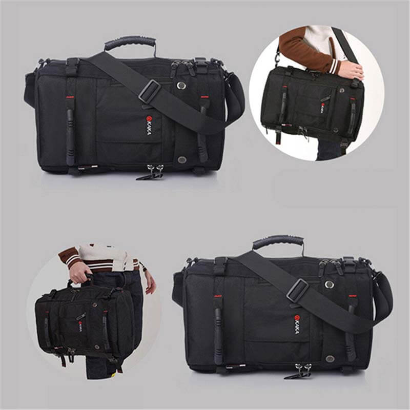 Männer Multi-Carry Large Capacity Travel Outdoor Multifunktions-15,6-Zoll-Laptoptasche Travel Bag Backpack