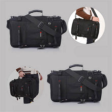Lade das Bild in den Galerie-Viewer, Männer Multi-Carry Large Capacity Travel Outdoor Multifunktions-15,6-Zoll-Laptoptasche Travel Bag Backpack
