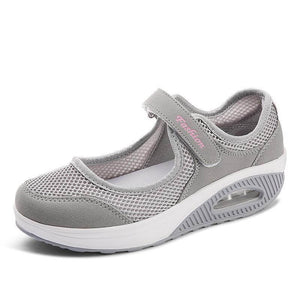 Women Summer Breathable Mesh Fitness Sneaker plateau sneakers