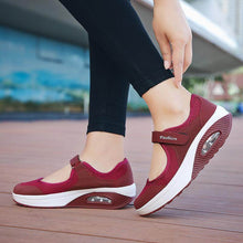 Load image into Gallery viewer, Women Summer Breathable Mesh Fitness Sneaker plateau sneakers
