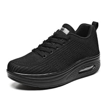 Lade das Bild in den Galerie-Viewer, Frauen Outdoor Walking Atmungsaktiv Gestrickte Wearable Sole Sneakers
