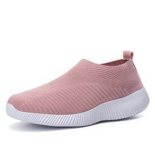 Lade das Bild in den Galerie-Viewer, Frauen Elastische Socken Schuhe Sport Casual Leichte Flache Fliegen Gewebte Slip-on
