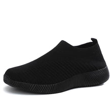 Lade das Bild in den Galerie-Viewer, Frauen Elastische Socken Schuhe Sport Casual Leichte Flache Fliegen Gewebte Slip-on
