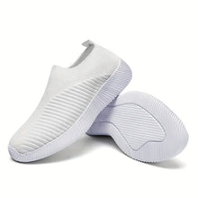 Lade das Bild in den Galerie-Viewer, draussenfeet strickschuhe 31536 weiss
