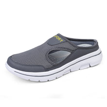 Lade das Bild in den Galerie-Viewer, draussenfeet strickschuhe 31537 dunkelgrau
