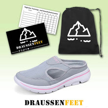 Lade das Bild in den Galerie-Viewer, Lässige Damen Herren Slip-on Sandalen mit dicker Sohle Mesh Halbschuhe Schuhe (Unisex)
