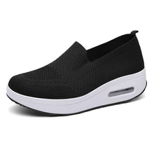 Lade das Bild in den Galerie-Viewer, draussenfeet strickschuhe 31538 schwarz
