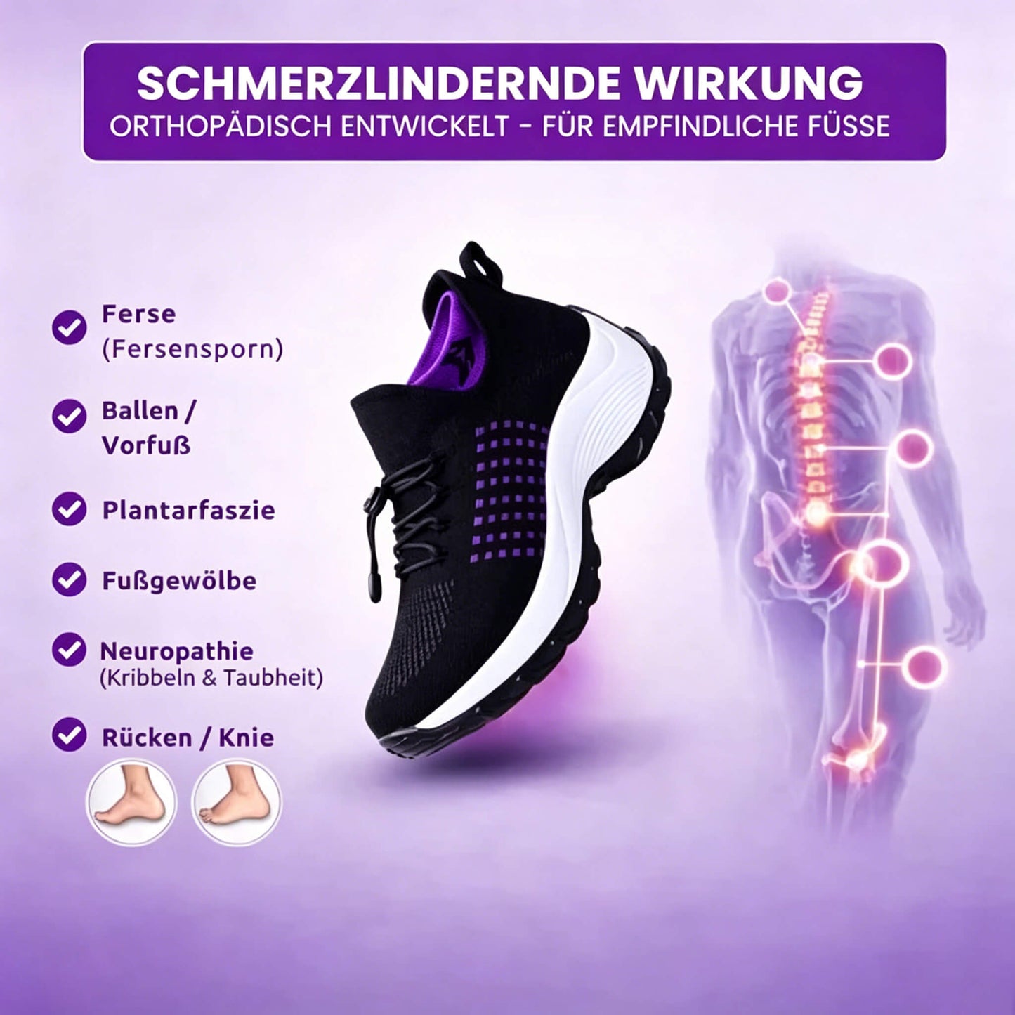 Damen Socken Schuhe Casual Flying Woven Schnürschuhe Dickbesohlte Sportschuhe Outdoor
