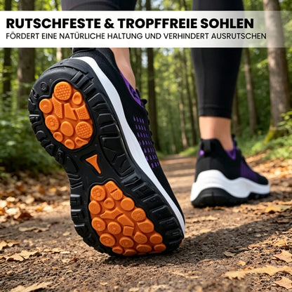 Damen Socken Schuhe Casual Flying Woven Schnürschuhe Dickbesohlte Sportschuhe Outdoor