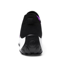 Lade das Bild in den Galerie-Viewer, draussenfeet strickschuhe 31539 dunkelviolett
