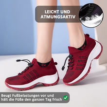 Lade das Bild in den Galerie-Viewer, draussenfeet strickschuhe 31539 rot
