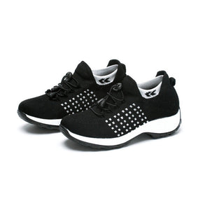 draussenfeet strickschuhe 31539 schwarz und weiss