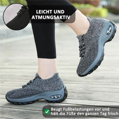 Damen Sportschuhe Mit Fliegenden Stricksocken, Lässige Laufschuhe