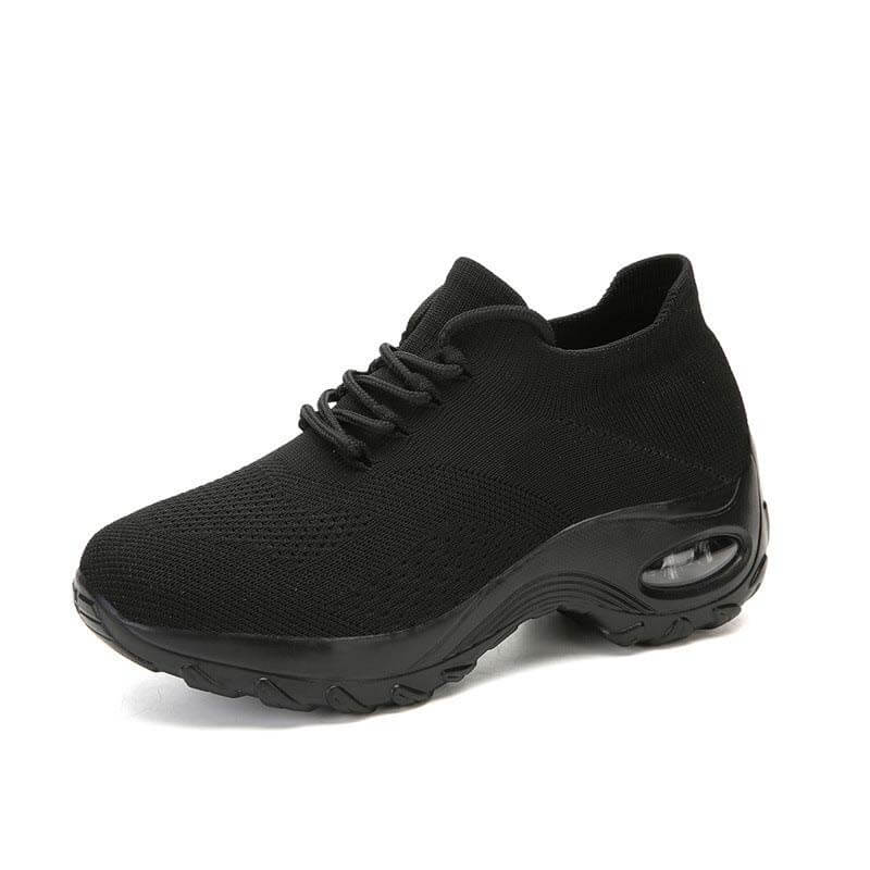 Damen Sportschuhe Mit Fliegenden Stricksocken, Lässige Laufschuhe