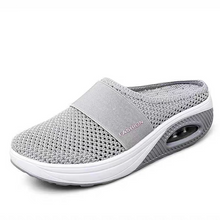 Lade das Bild in den Galerie-Viewer, draussenfeet strickschuhe 31554 hellgrau
