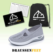 Lade das Bild in den Galerie-Viewer, Atmungsaktive Slip-on-Strickschuhe für Damen im Sommer mit weicher Sohle
