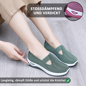 draussenfeet strickschuhe 31555 grun