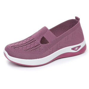 draussenfeet strickschuhe 31555 lila