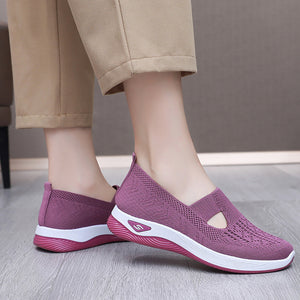 draussenfeet strickschuhe 31555 lila
